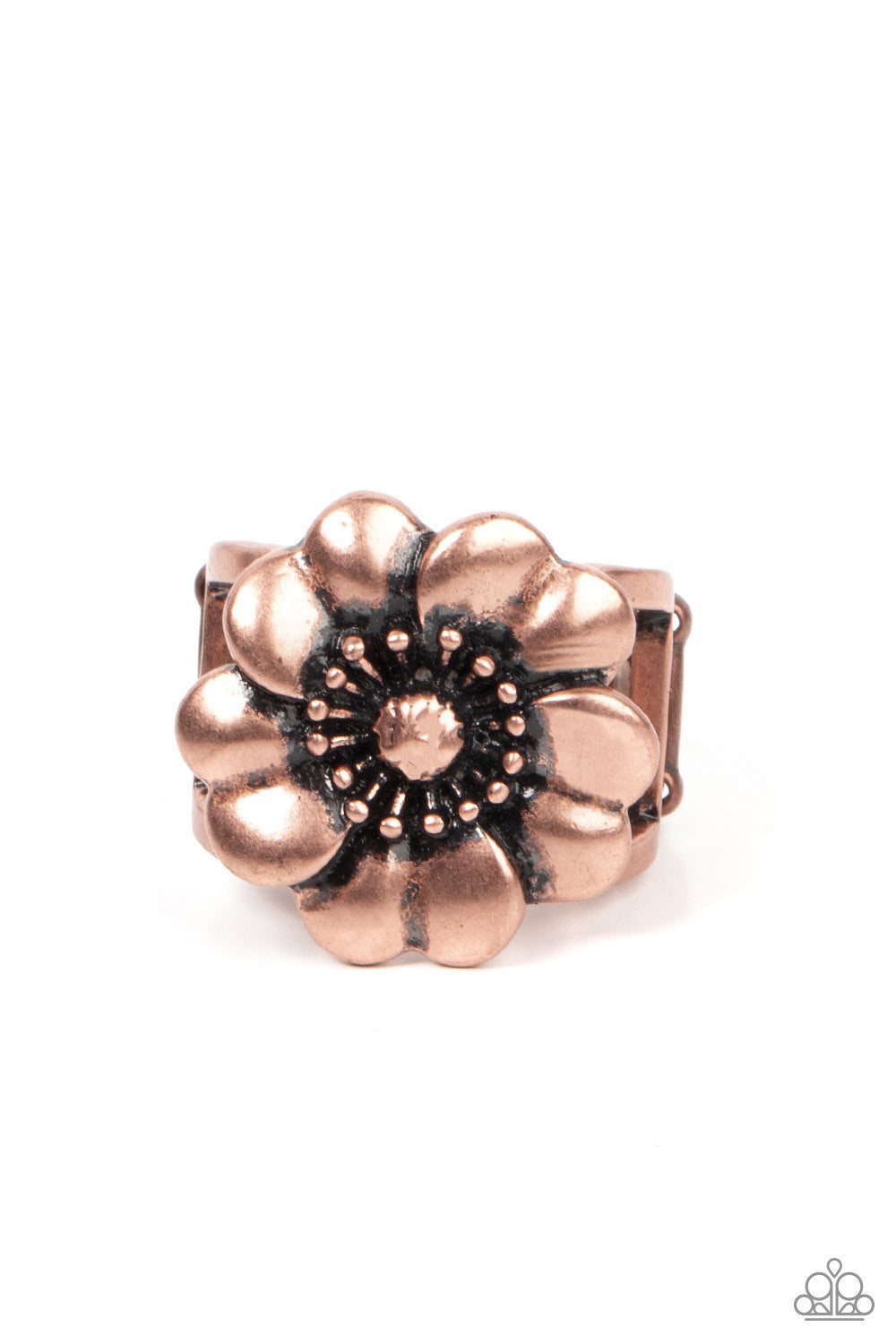 Farmstead Fashion - Copper Ring Paparazzi