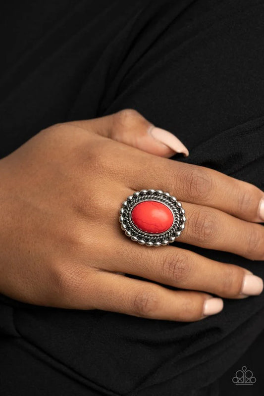 Paparazzi Ring Sedona Soul - Red