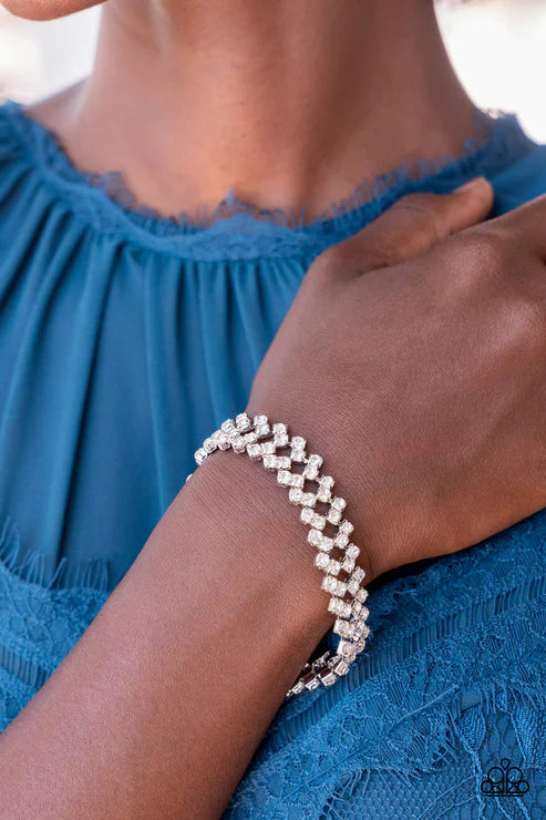 Paparazzi - Seize the Sizzle - Silver Bracelet