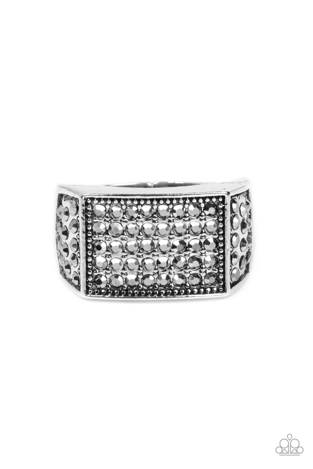 Paparazzi Metro Merger - Silver Men’s Ring