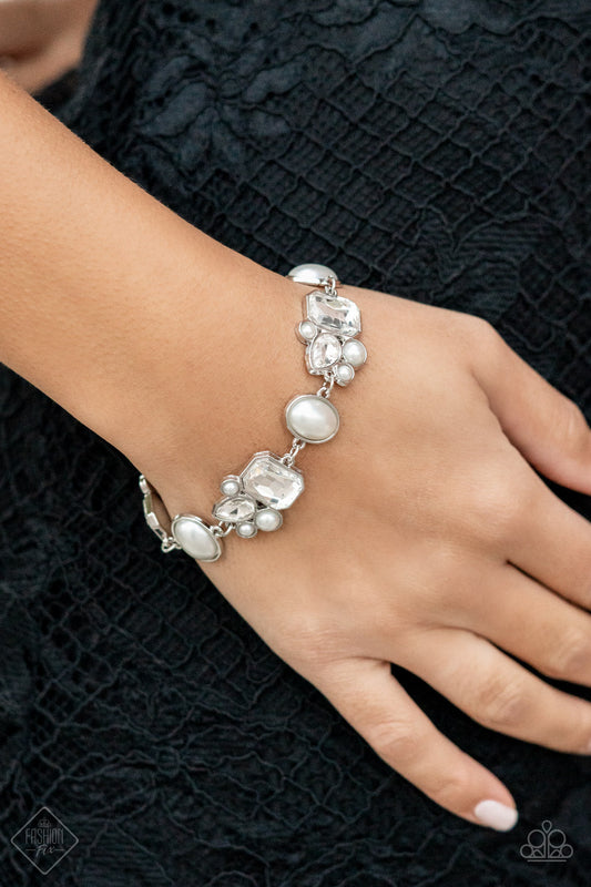 Best in SHOWSTOPPING - White - Paparazzi Bracelet