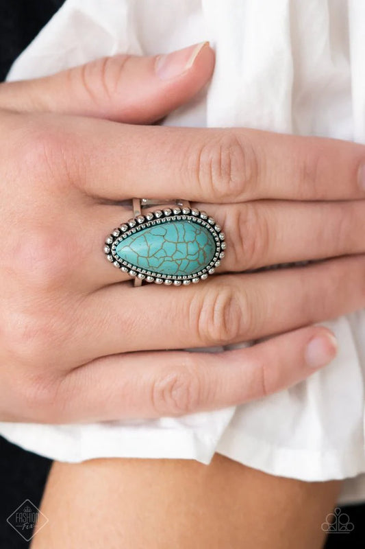 Paparazzi Ring ~ Urban Elements - Blue