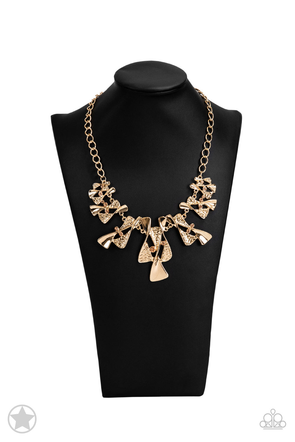 Paparazzi The Sands of Time Gold Necklace