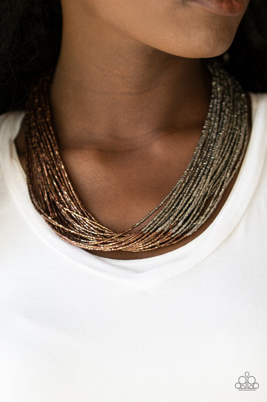 Flashy Fashion - Copper Paparazzi