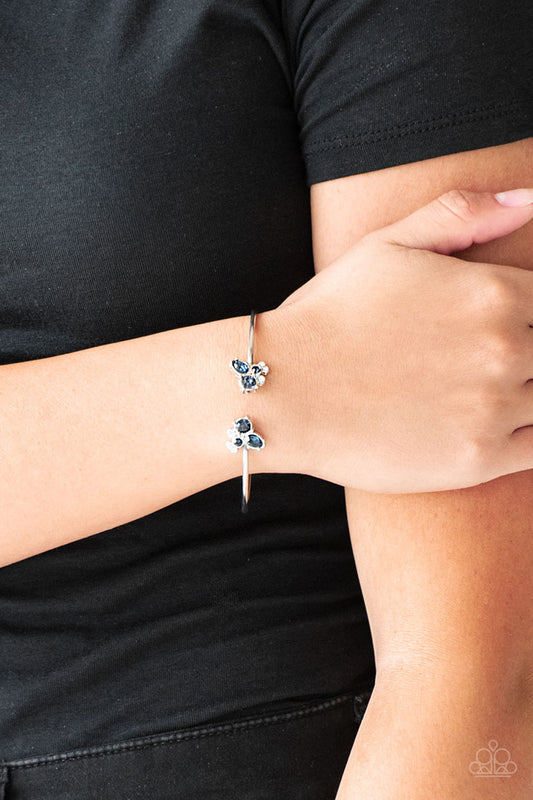 Paparazzi Bracelet Going For Glitter - Blue