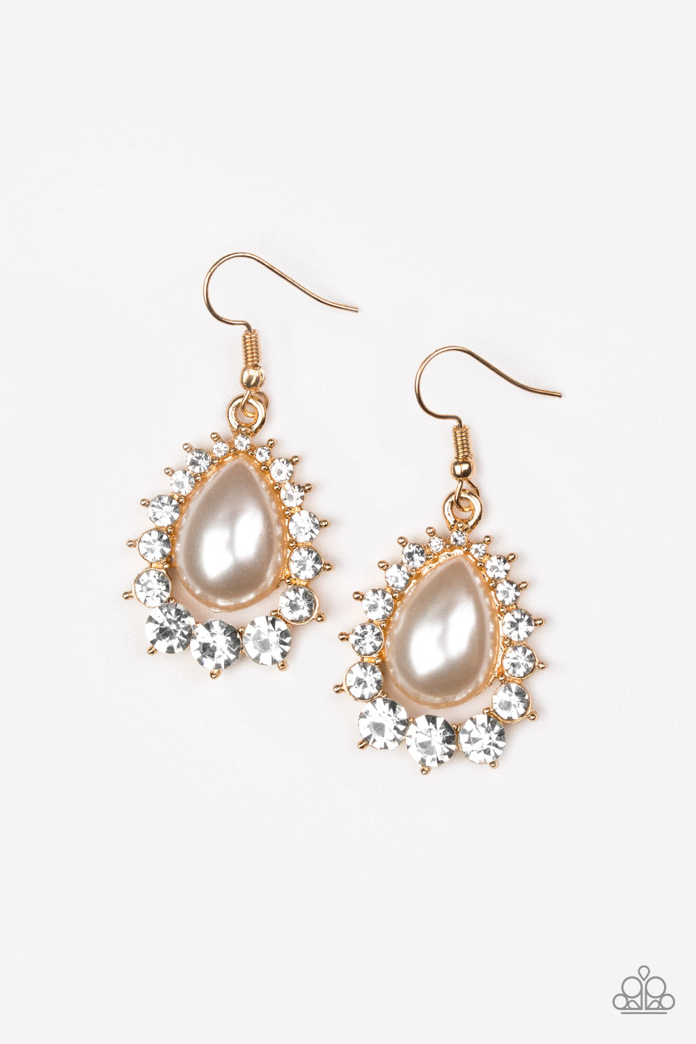 Regal Renewal - Gold Earrings - Paparazzi