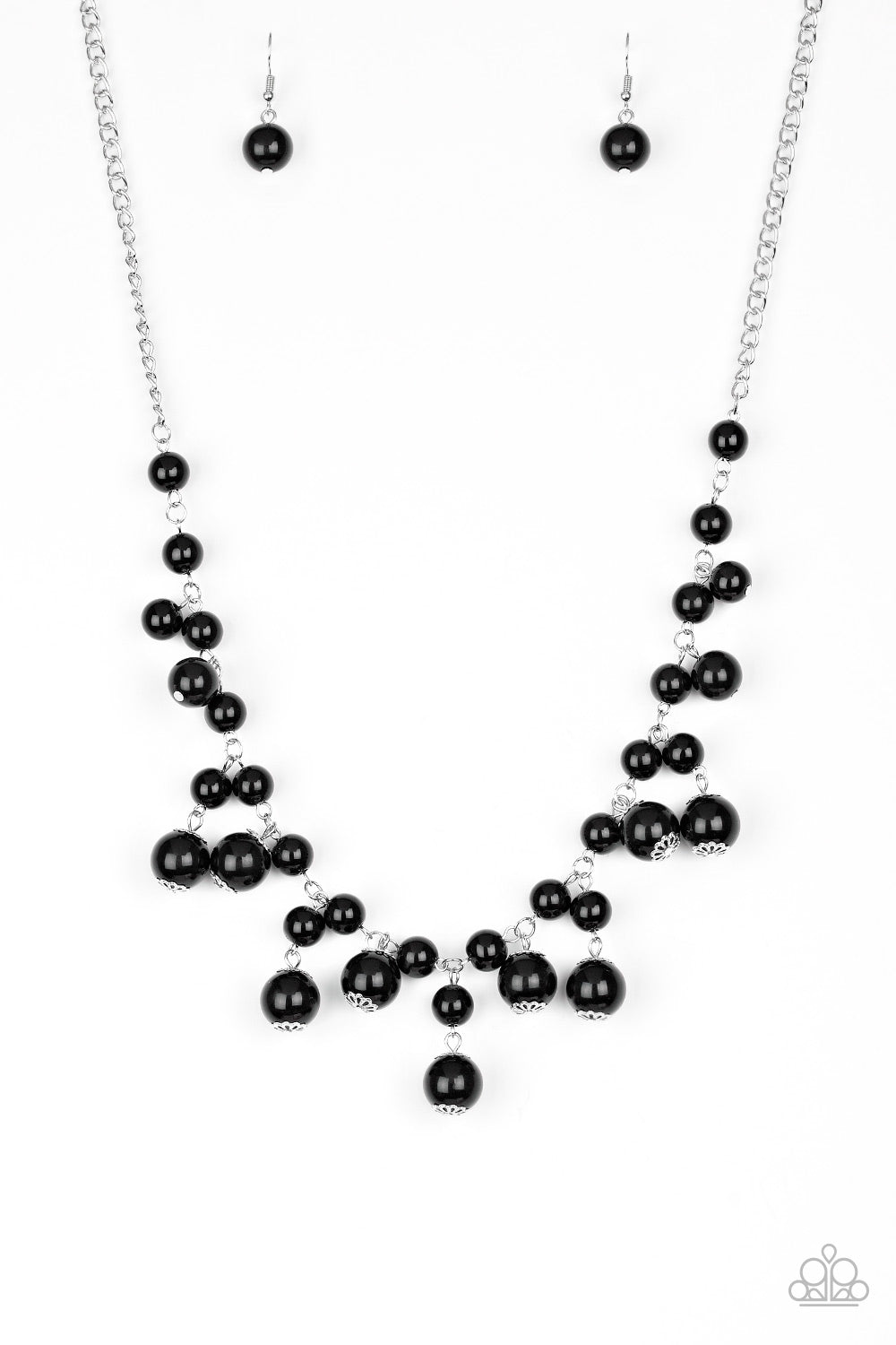 Soon To Be Mrs. - Black Paparazzi Necklace