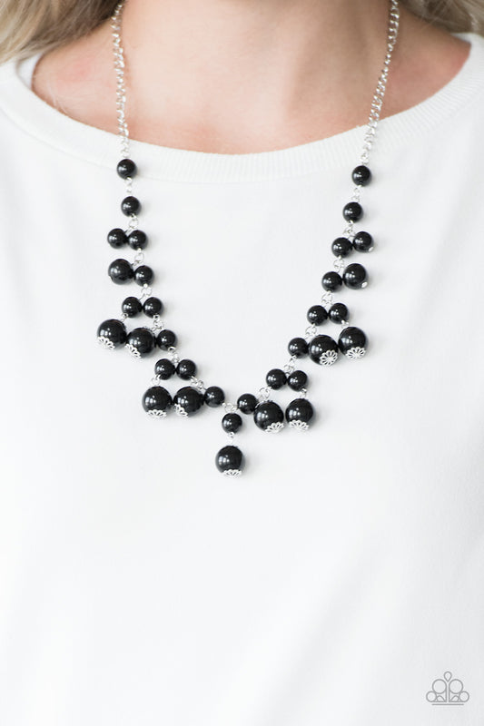 Soon To Be Mrs. - Black Paparazzi Necklace