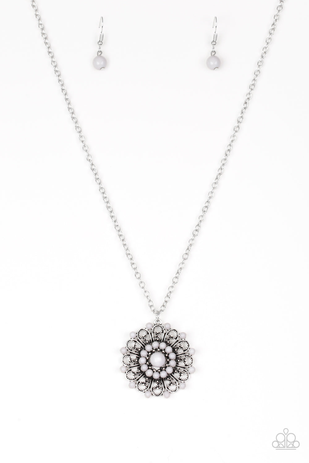 Paparazzi Boho Bonanza - Silver Necklace