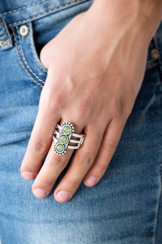 Paparazzi Ring Rio Trio - Green