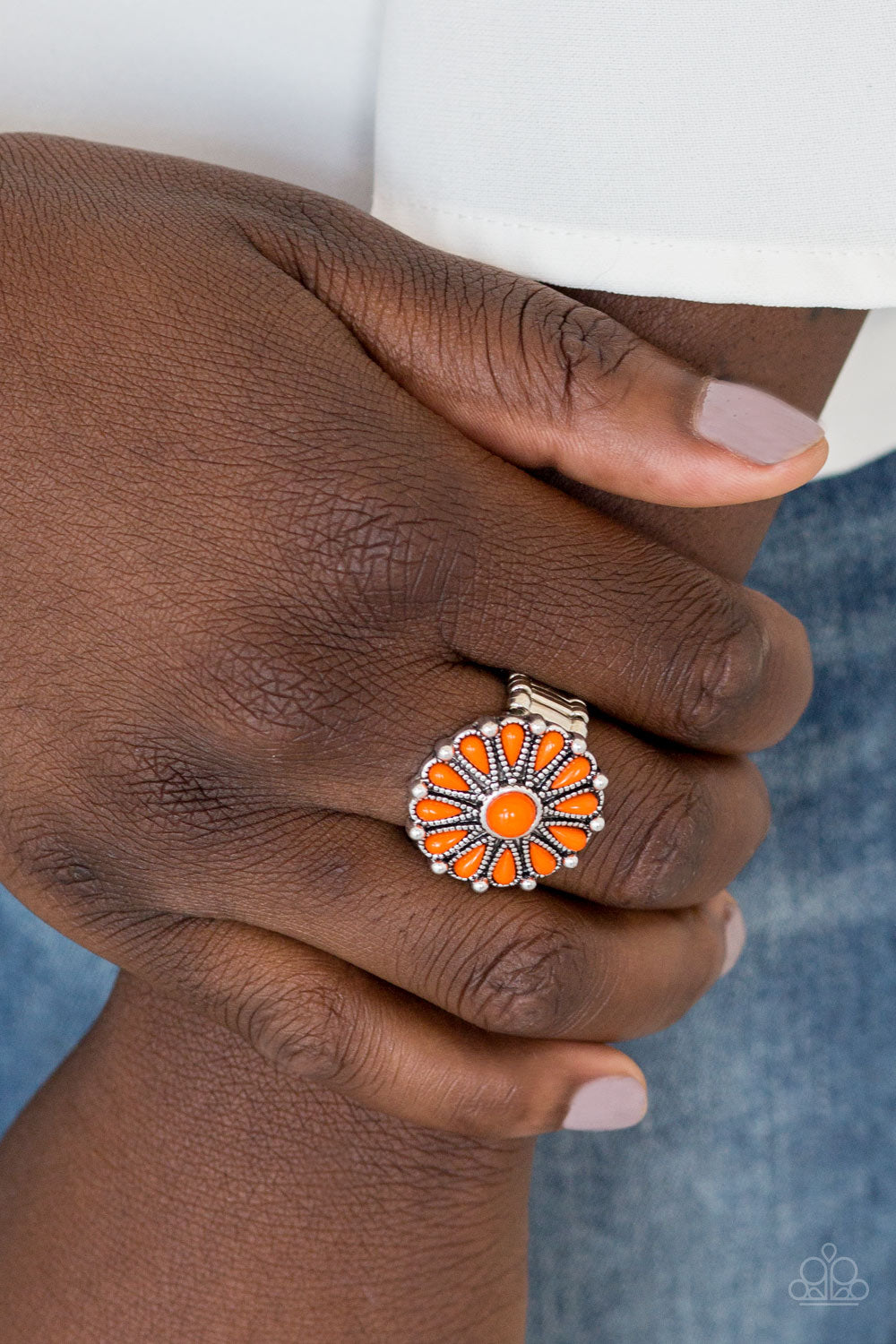 Paparazzi Ring  Poppy Pop-tastic - Orange