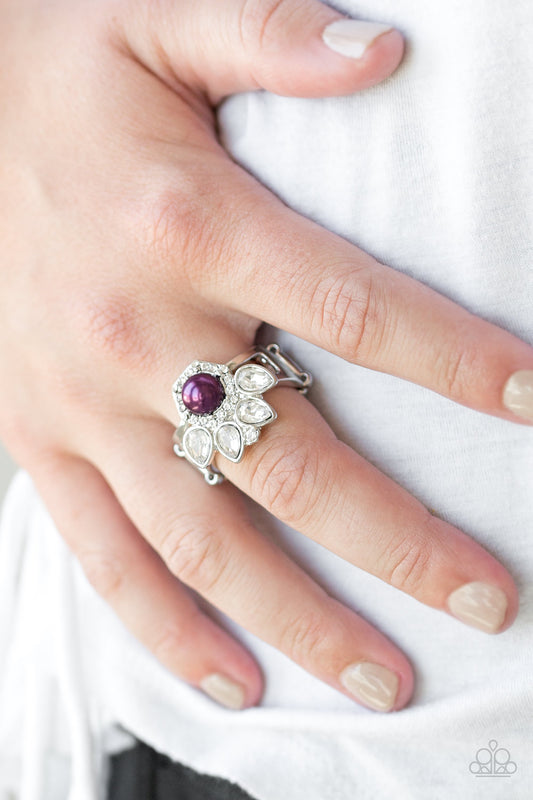 Paparazzi Ring Crown Coronation - Purple