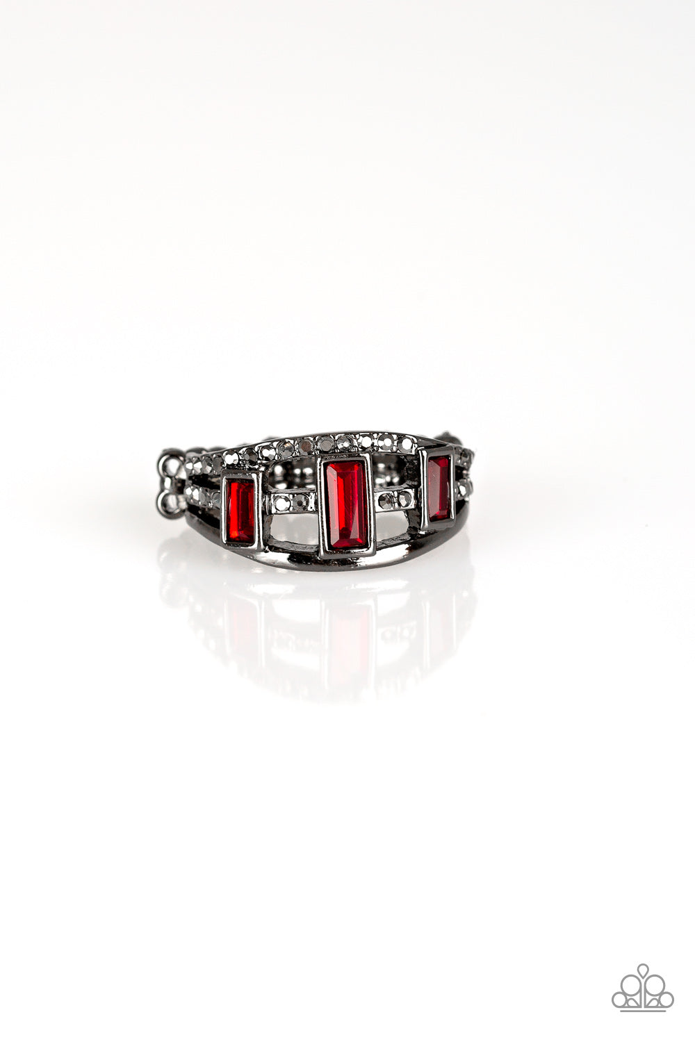 Paparazzi ring Noble Nova - Red