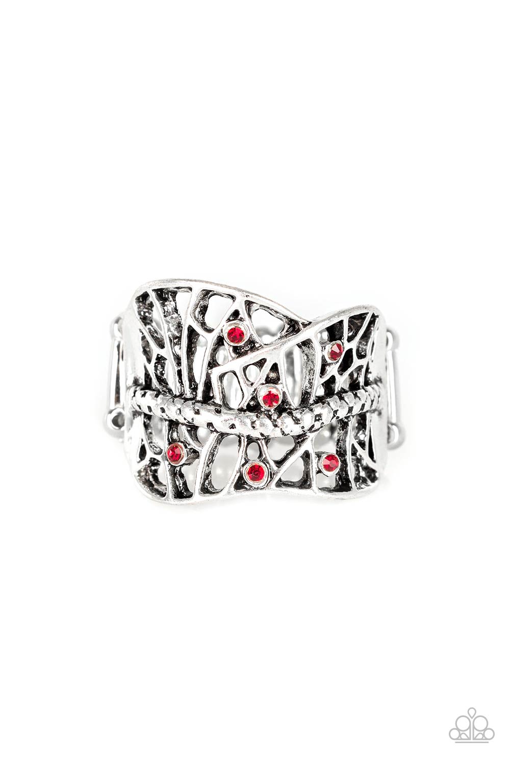 Paparazzi Ring - Stage Struck  - Red