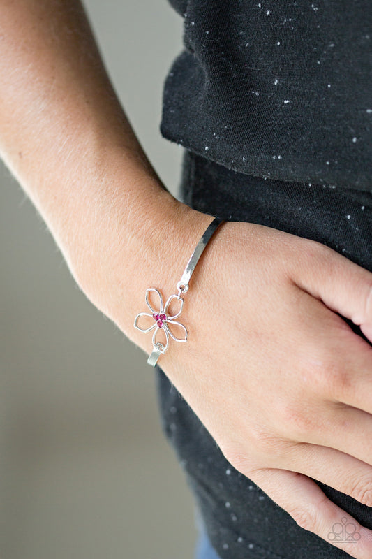 Hibiscus Hipster - Pink Bracelet Paparazzi