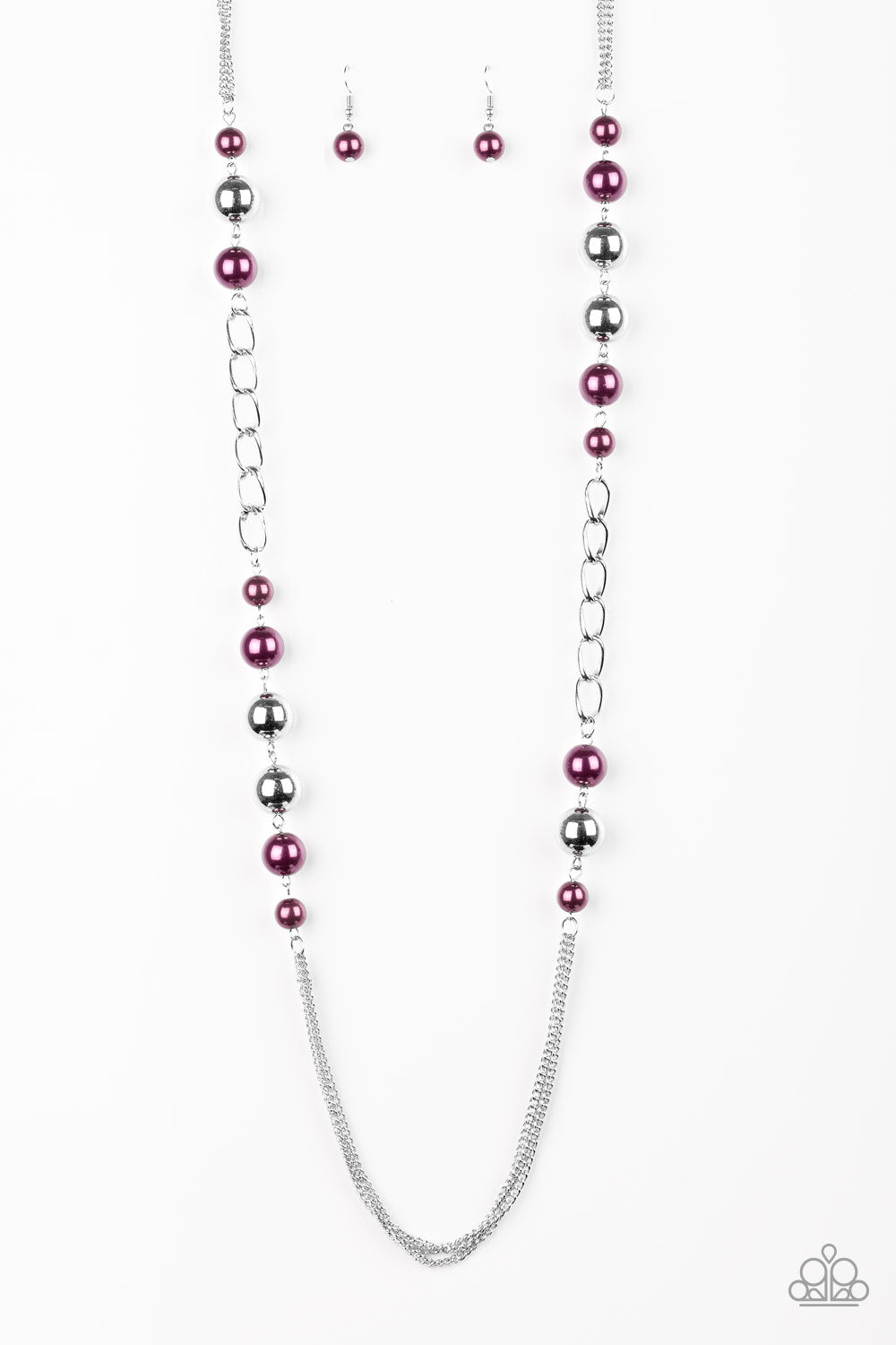 Uptown Talker - Purple Paparazzi Necklace