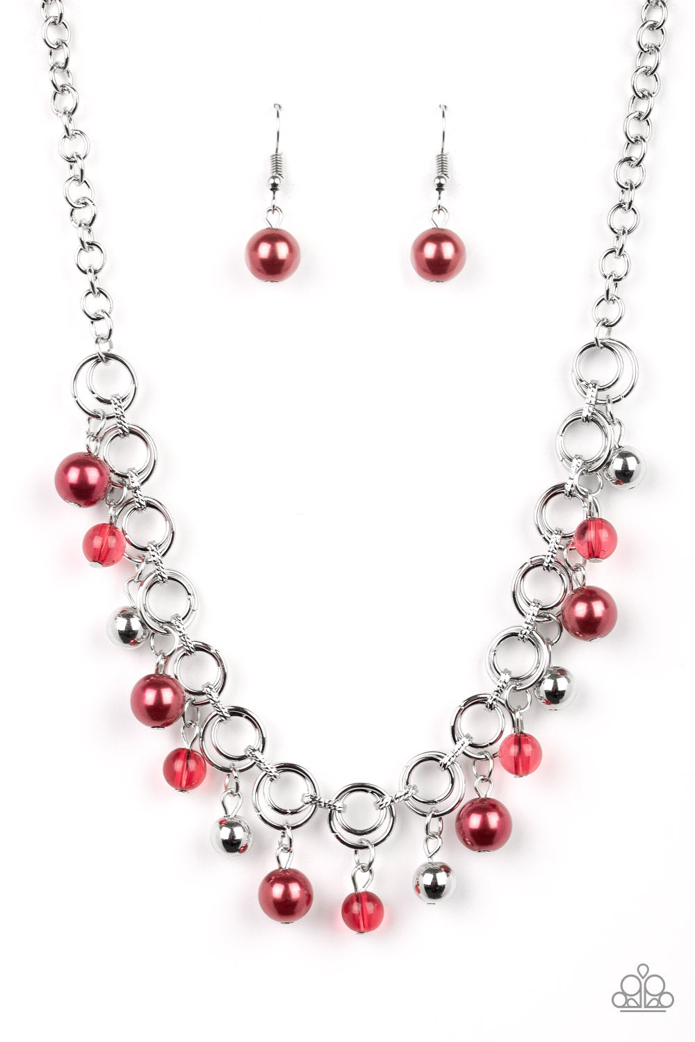 Fiercely Fancy - Red Paparazzi Necklace