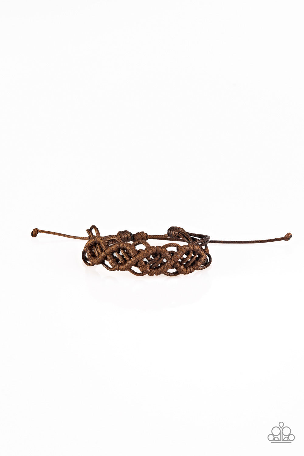 Boondocks and Bonfires - Brown Urban Bracelet
