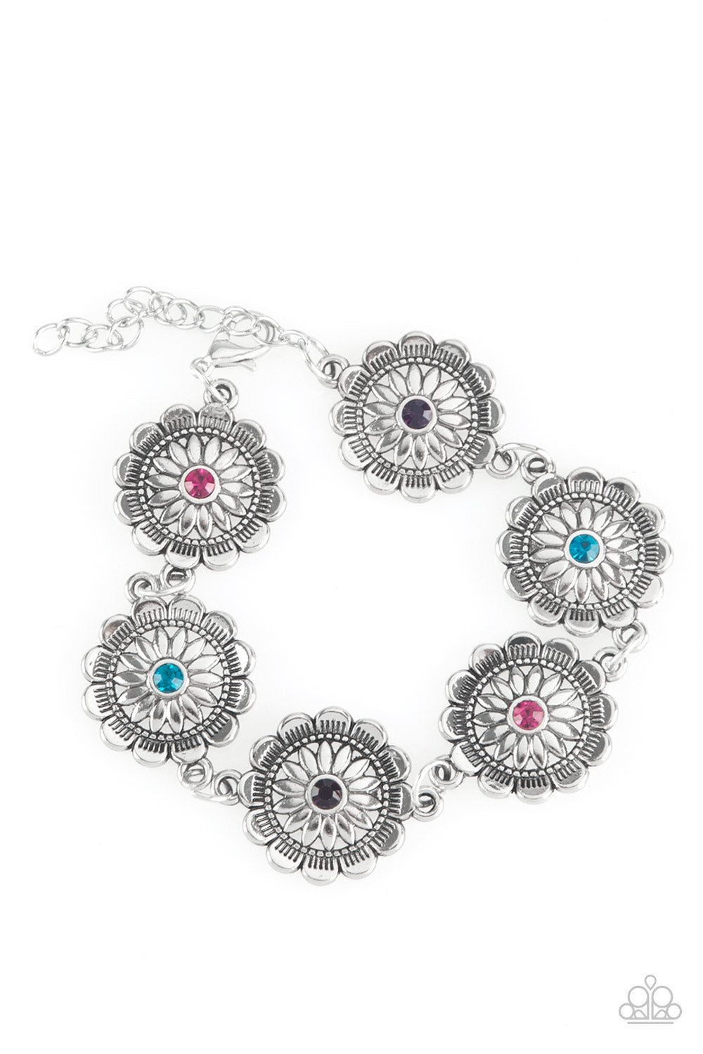 Funky Flower Child - Multi Bracelet - Paparazzi