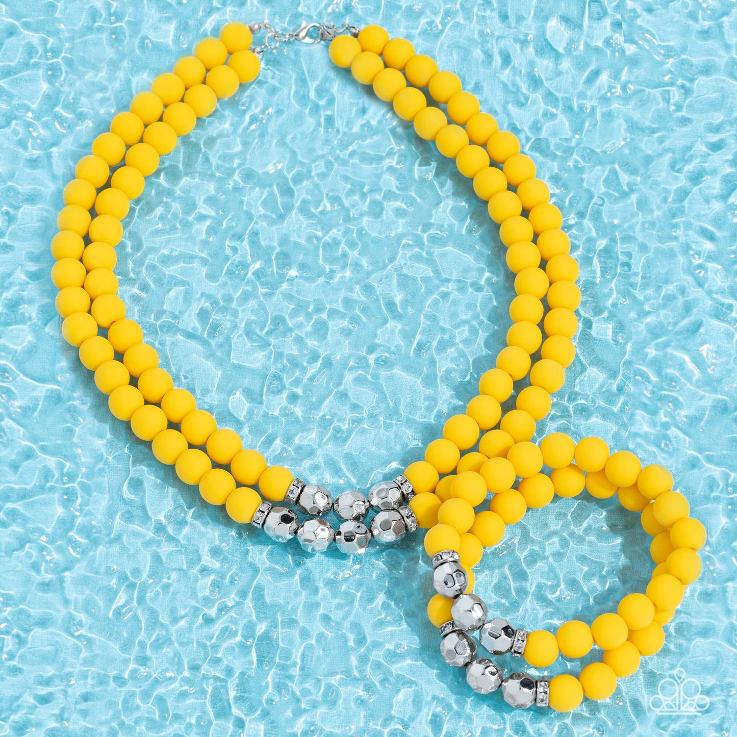 Paparazzi - Dip and Dive - Yellow Bracelet