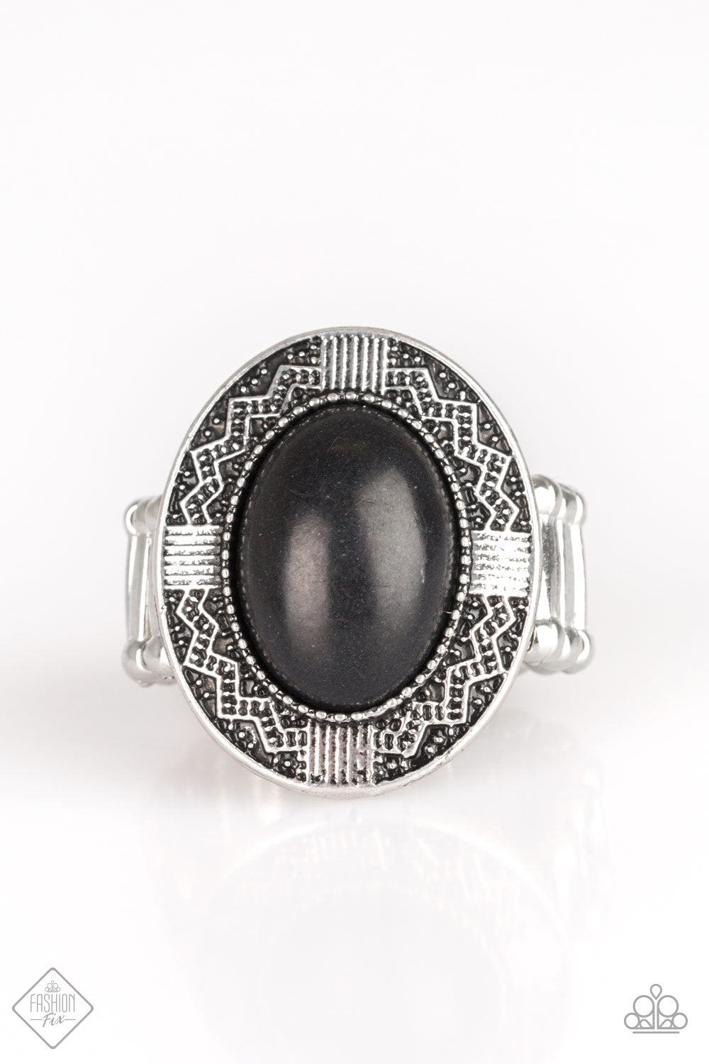 Tribe Trend Black Ring - Paparazzi