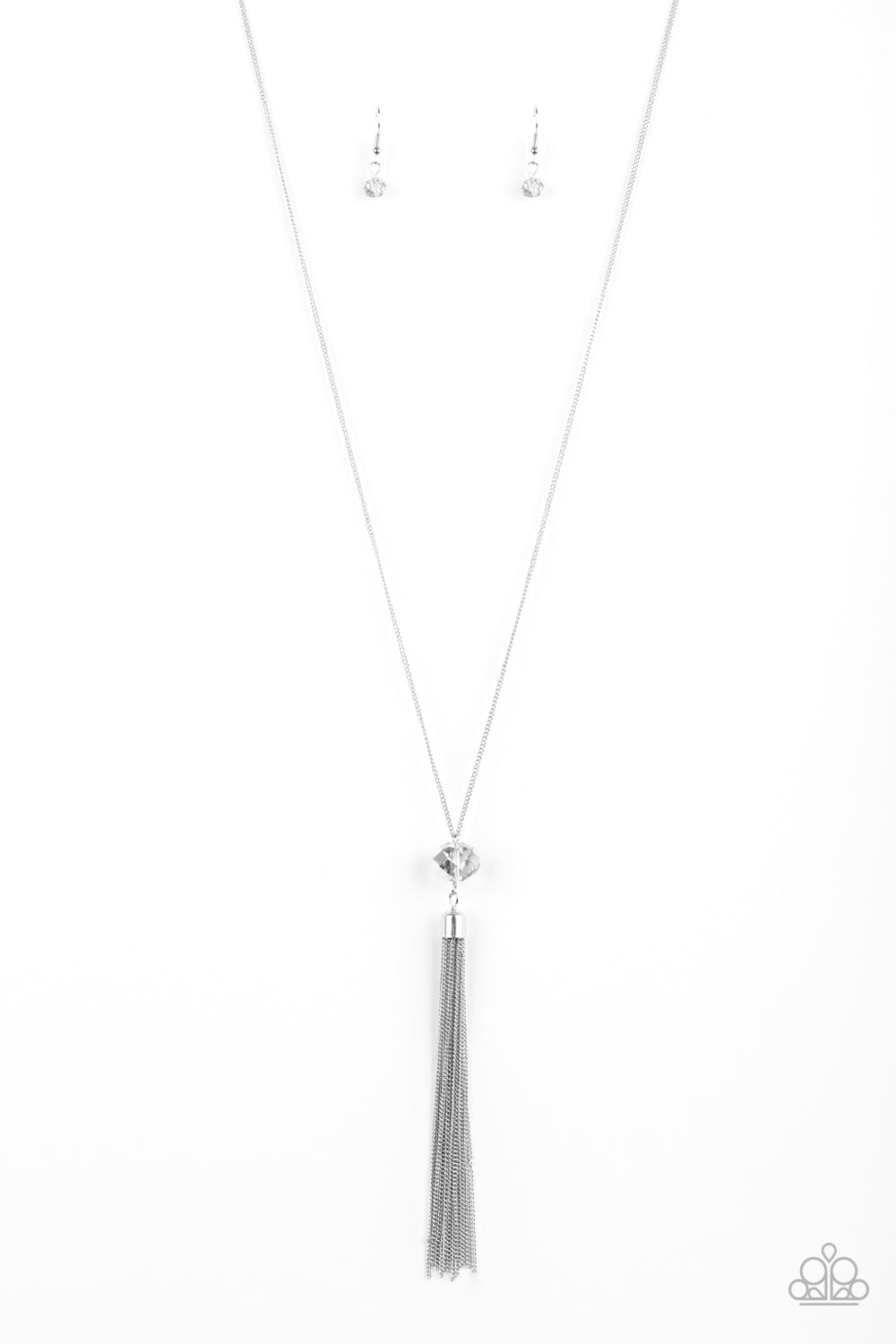 Socialite of the Season - Silver Paparazzi Necklace