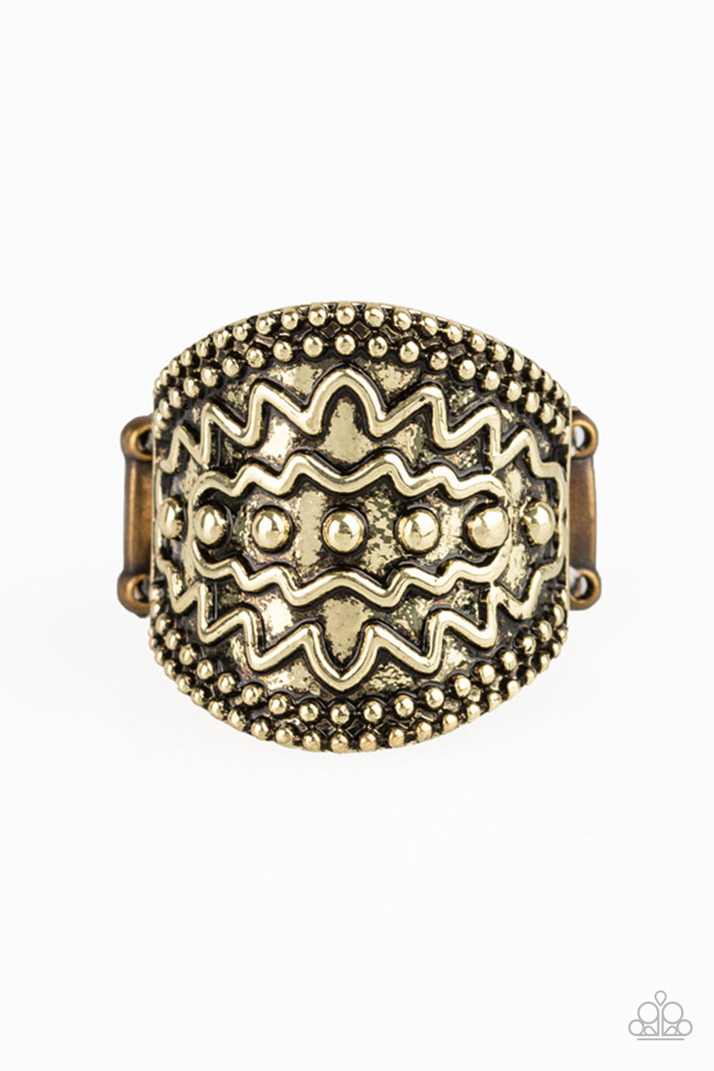 Paparazzi Ring- Island Rover - Brass