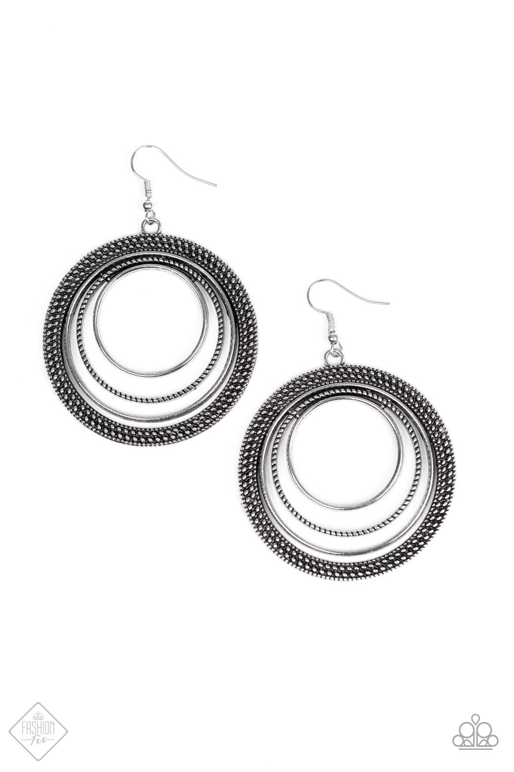 Totally Textured Paparazzi Earrings