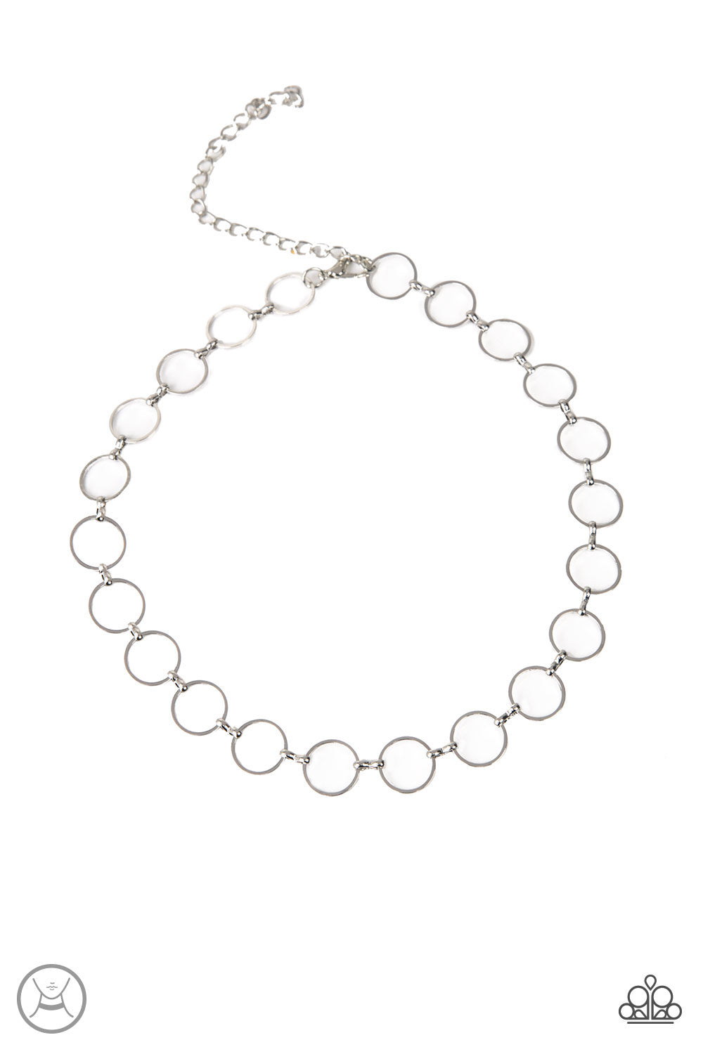 Metro Spunk - Silver Necklace Paparazzi