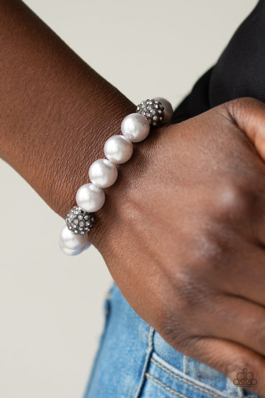 Paparazzi Cake Walk Silver Bracelet