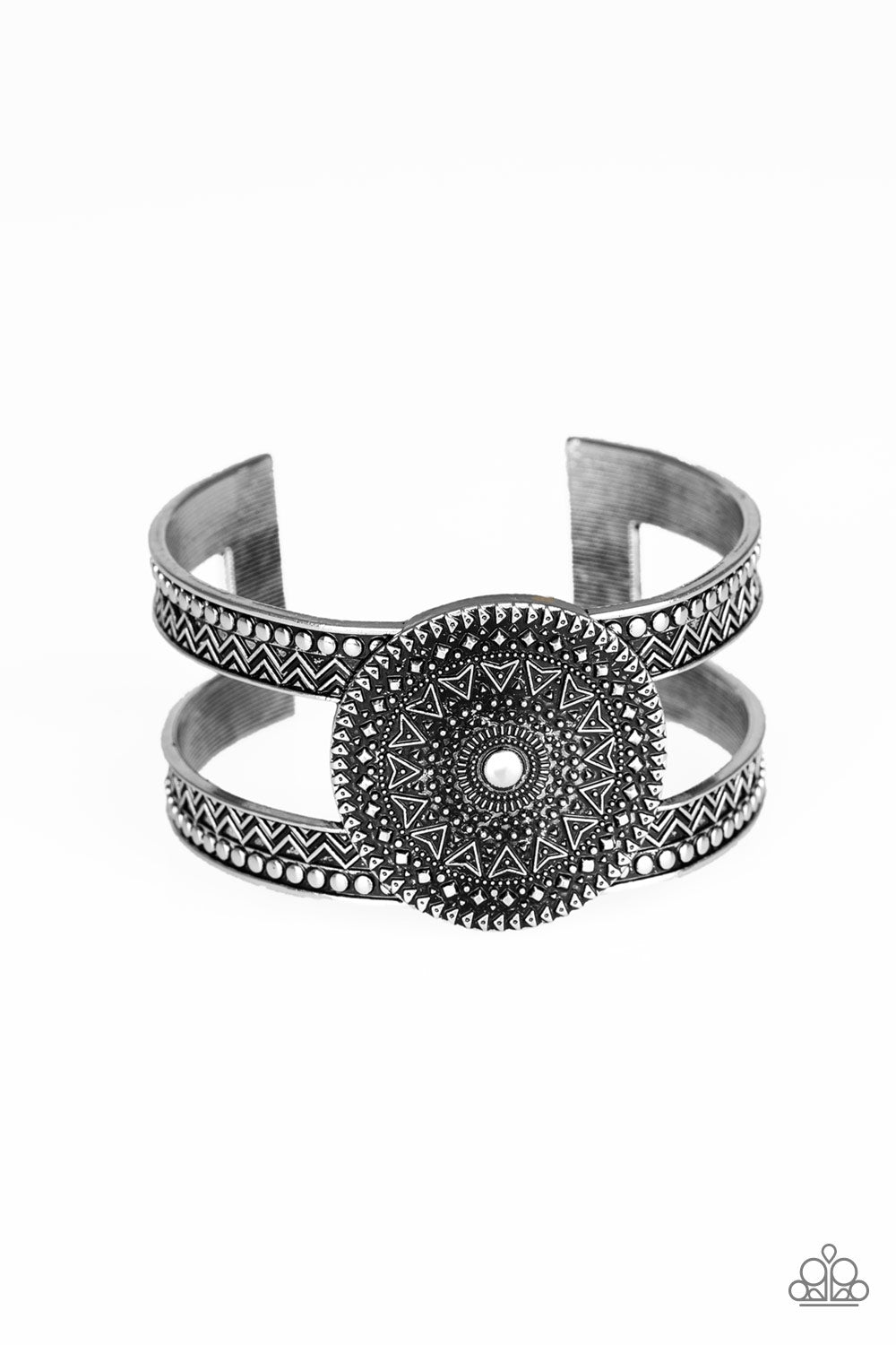 Texture Trade - Silver Bracelet - Paparazzi