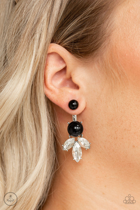 Paparazzi Extra Elite - Black Paparazzi Earrings