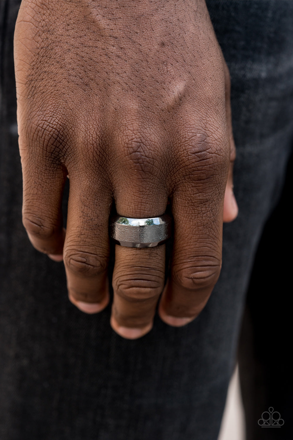 Paparazzi Checkmate - Black Men's Ring