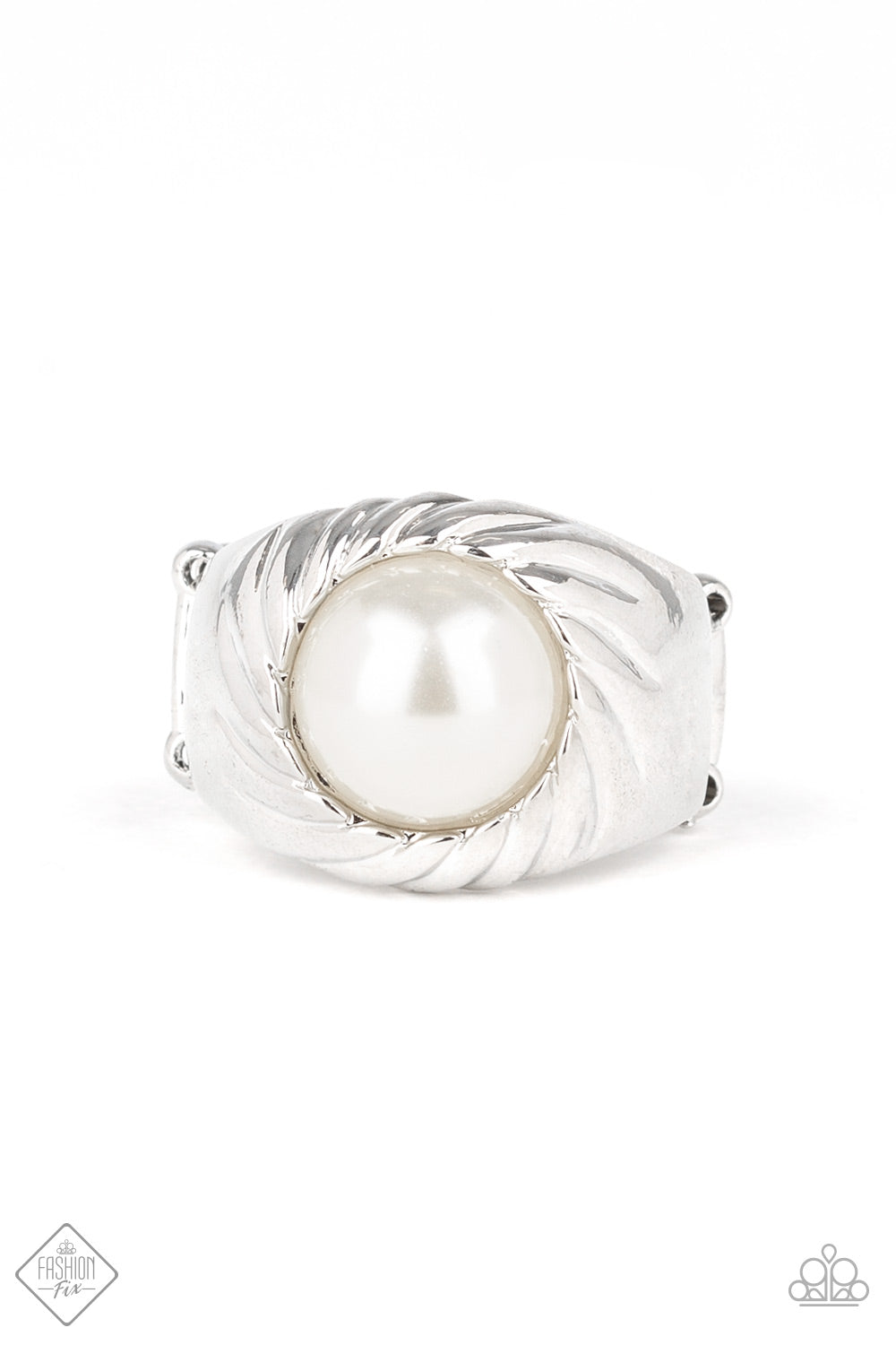 Wall Street Whimsical-Paparazzi Pearl Ring