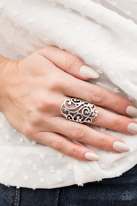 Paparazzi Garden Bliss Silver Ring