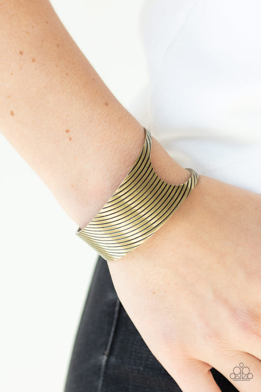 What GLEAMS Are Made Of - Brass Bracelet - Paparazzi
