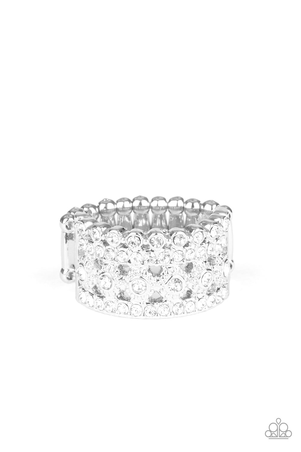 Paparazzi Ring - Countess Couture - White