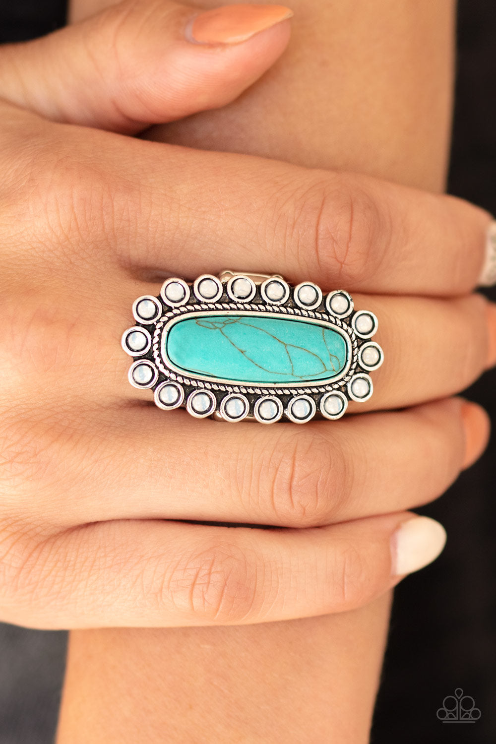 Paparazzi Ring - Mystic Oasis - Turquoise