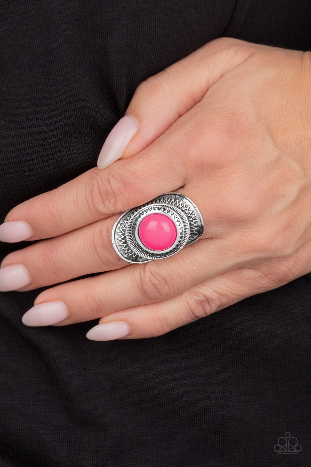 Paparazzi Sunny Sensations - Pink Ring