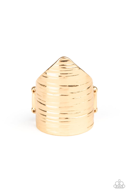 Paparazzi Make Your Mark Gold Ring