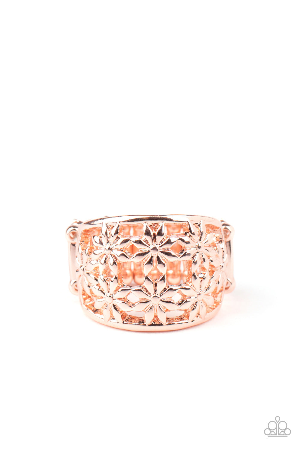 Paparazzi Crazy About Daisies - Rose Gold