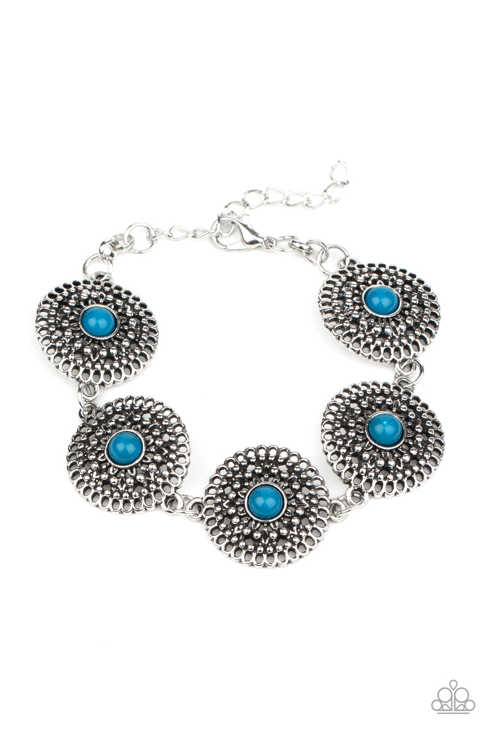 Mojave Mandalas - Blue Paparazzi Bracelet