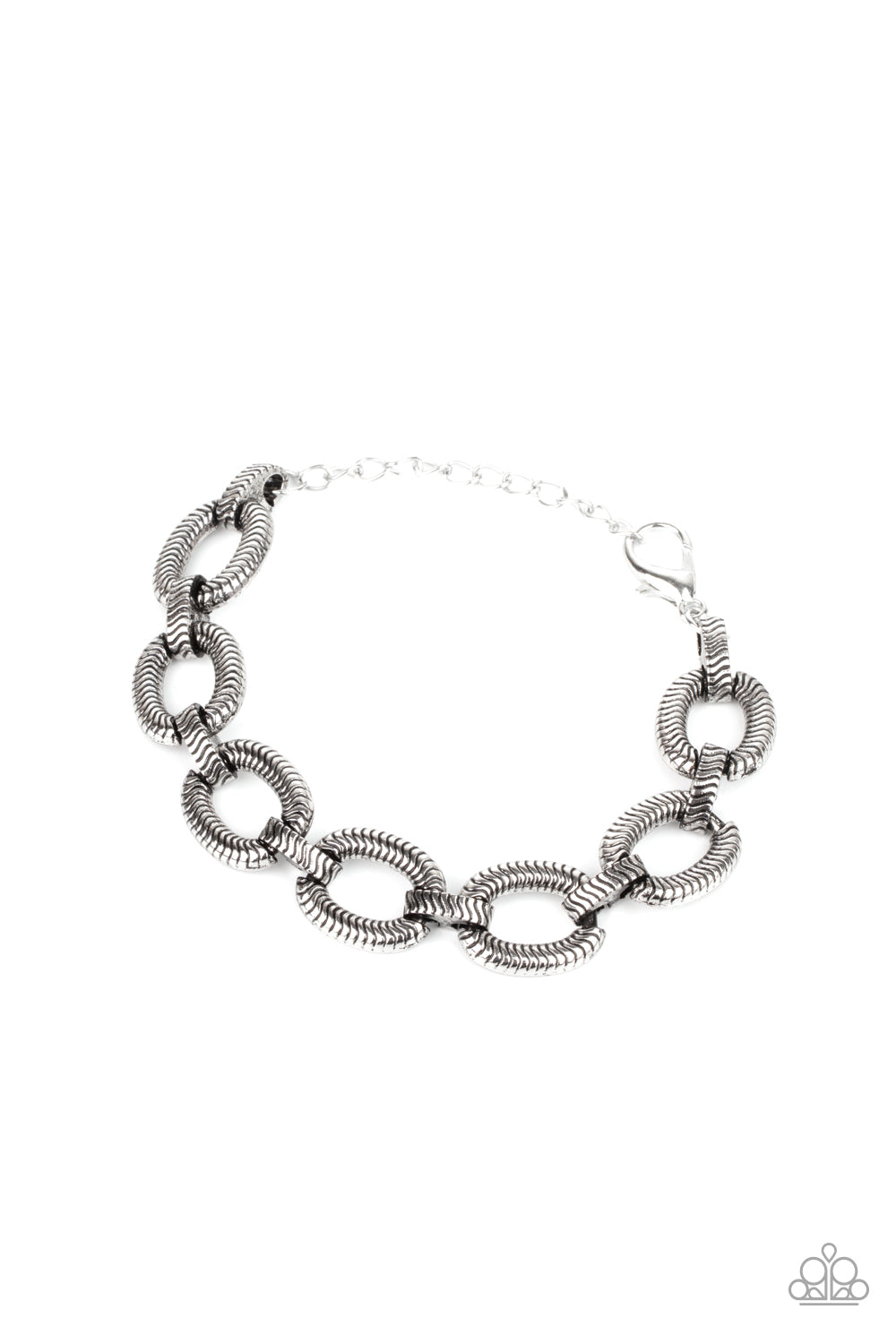 Industrial Amazon - Silver Bracelet - Paparazzi