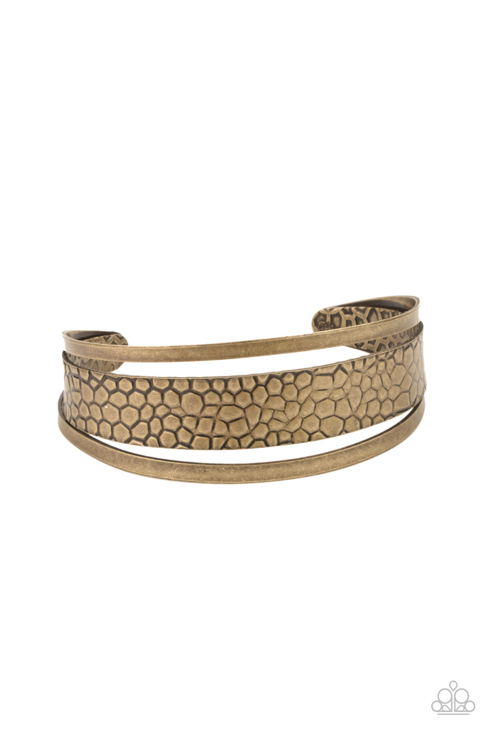 Paparazzi Jungle Jingle - Brass Cuff Bracelet