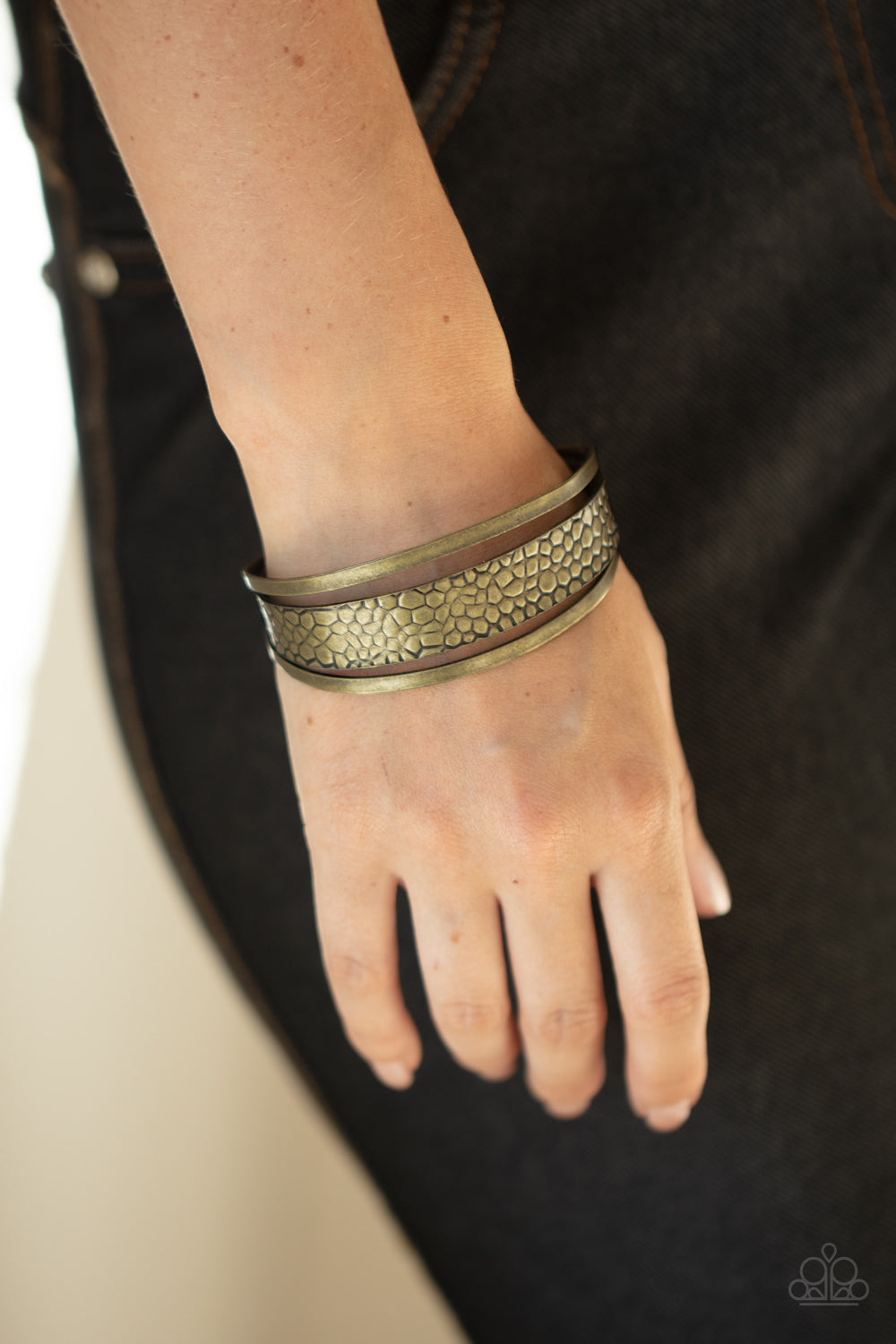 Paparazzi Jungle Jingle - Brass Cuff Bracelet