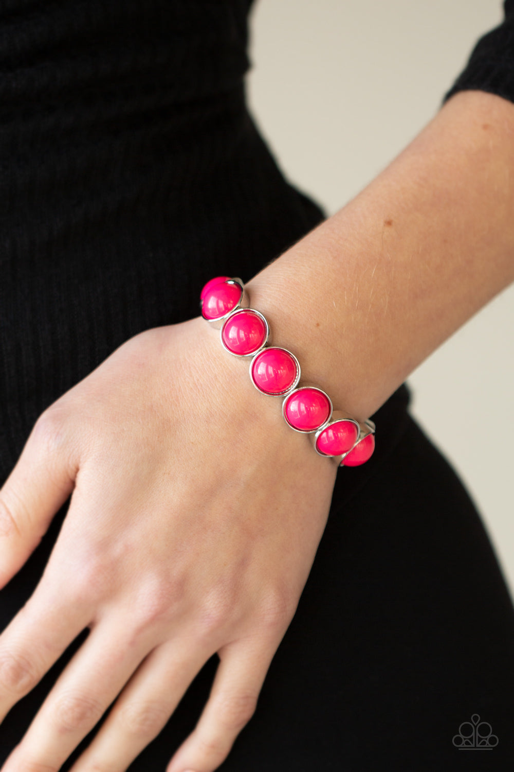 POP, Drop, and Roll - Pink Paparazzi Bracelet