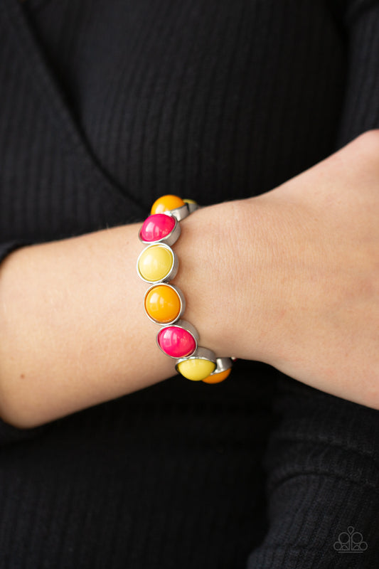 POP, Drop, and Roll - Multi Paparazzi Bracelet