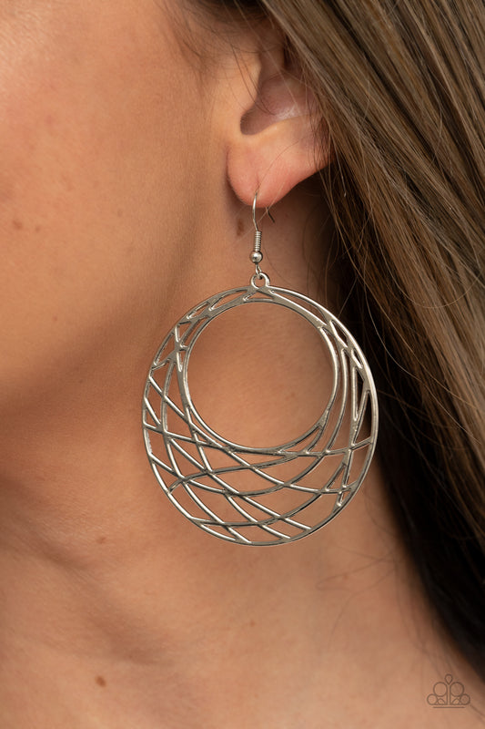 Urban Lineup - Silver Paparazzi Earrings