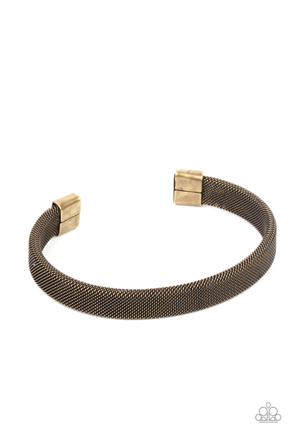 Paparazzi Quit MESHing around - Brass Cuff Bracelet