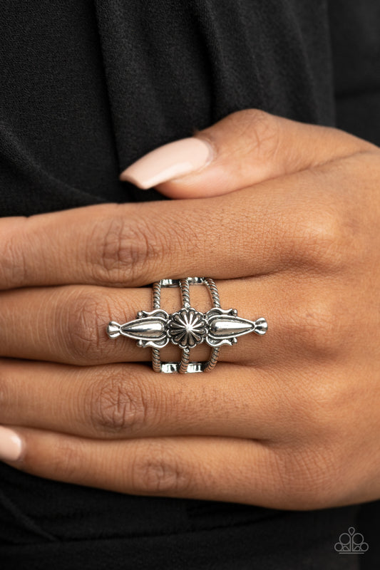 Paparazzi Westward Expansion Silver Ring